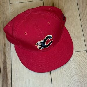 New Era CALGARY FLAMES (Fitted) Cap Size 7 1/2